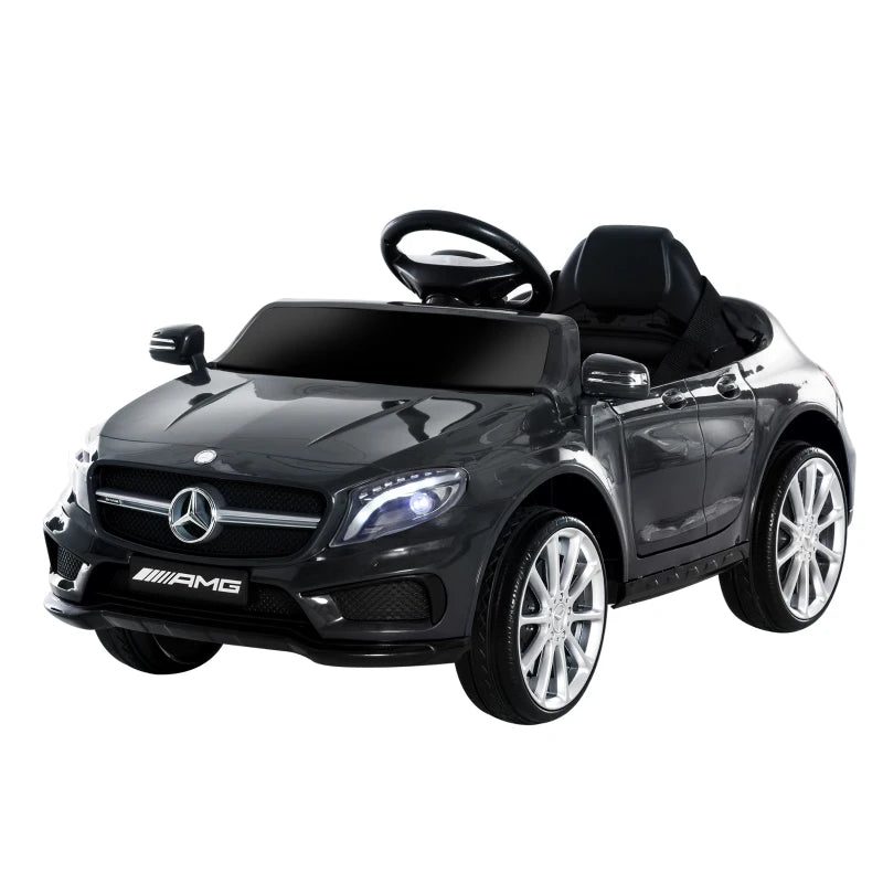 Black Mercedes Benz GLA 6V Kids Electric Ride On Car with Remote Control