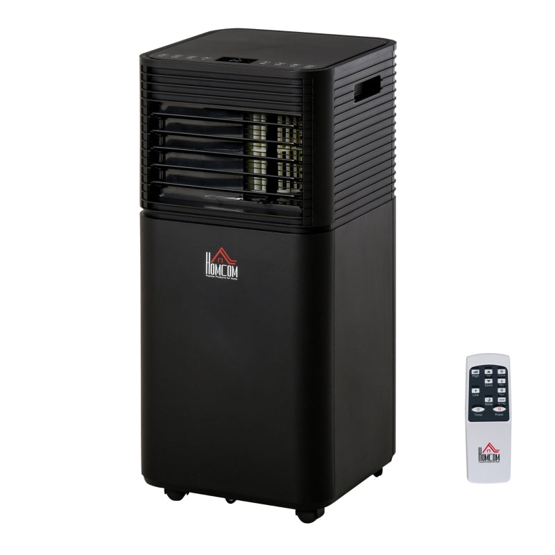 Portable 4-in-1 Air Conditioner Unit - Cooling, Dehumidifying, Ventilating - Black- 5000 BTU