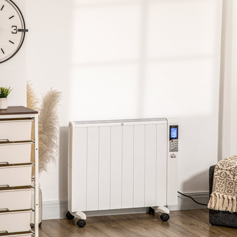 White Convector Panel Heater with Timer & Remote Control