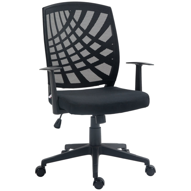 Adjustable Black Home Office Chair - 97.5-106.5cm