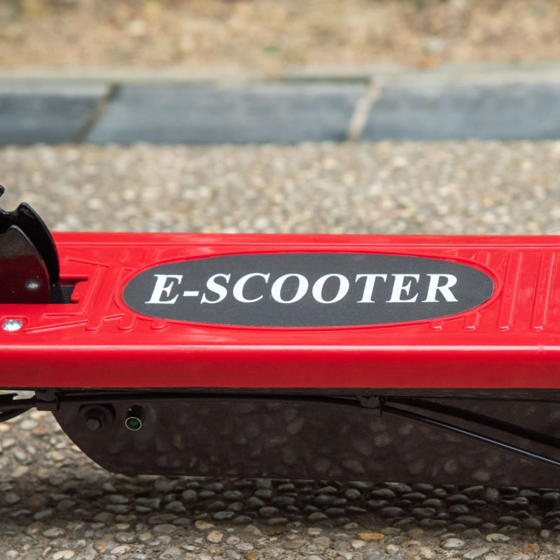 Red Electric Ride-On Scooter Toy with 120W Motor and 2 x 12V Battery