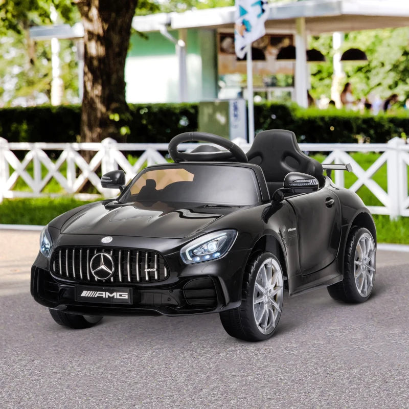 Black 12V Kids Electric Ride On Car with Remote Control & Music