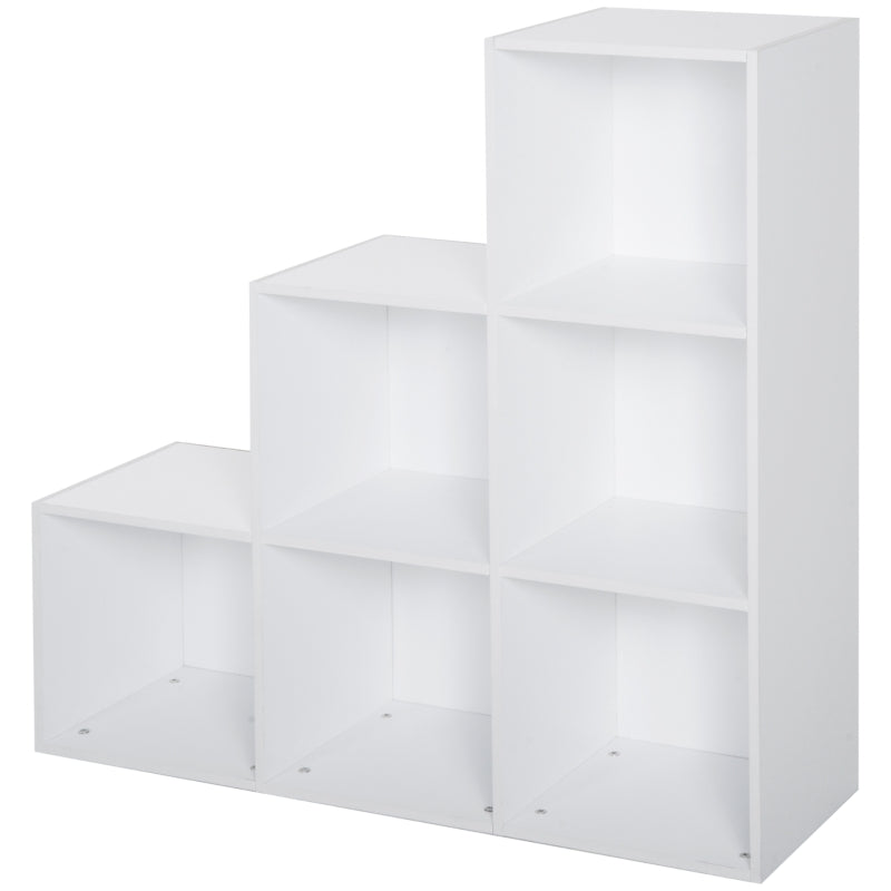 White 3-Tier Cube Storage Cabinet Organizer