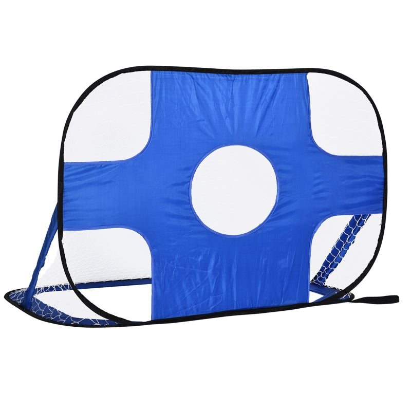 Blue Pop-Up Football Target Goal Set - 2 Pack