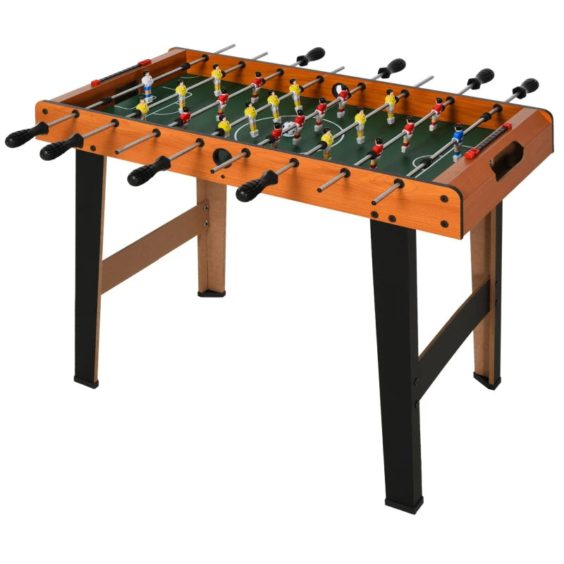 Black 84.5cm Heavy Duty Football Table for Arcades, Pub, Game Room