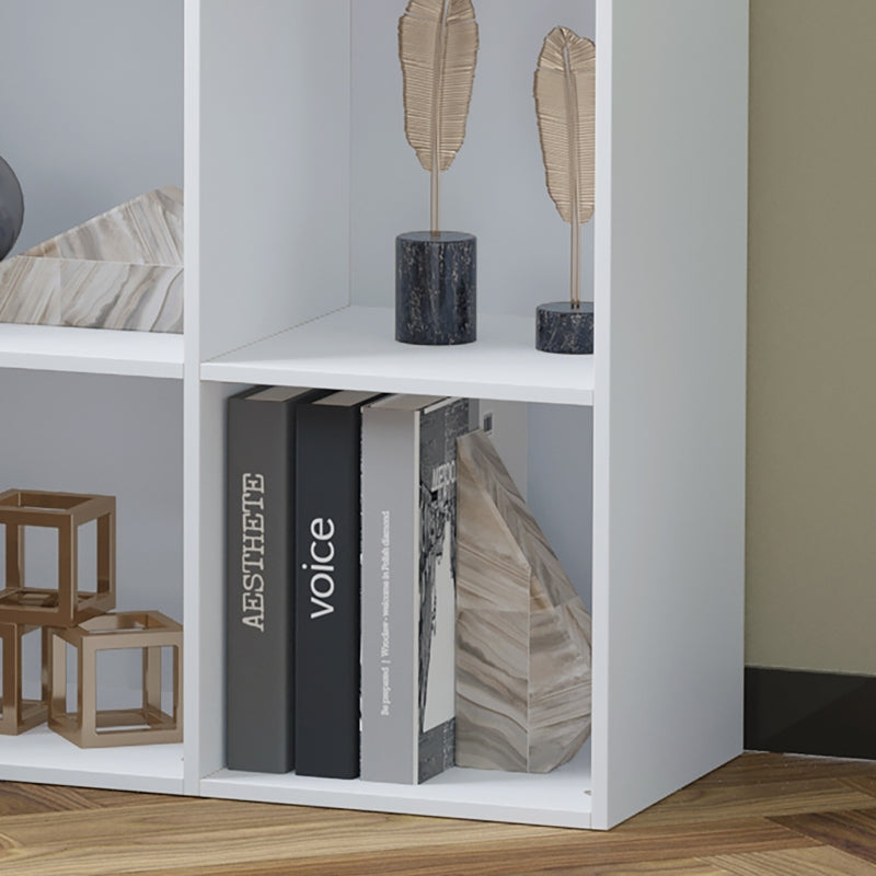 White 3-Tier Cube Storage Cabinet Organizer