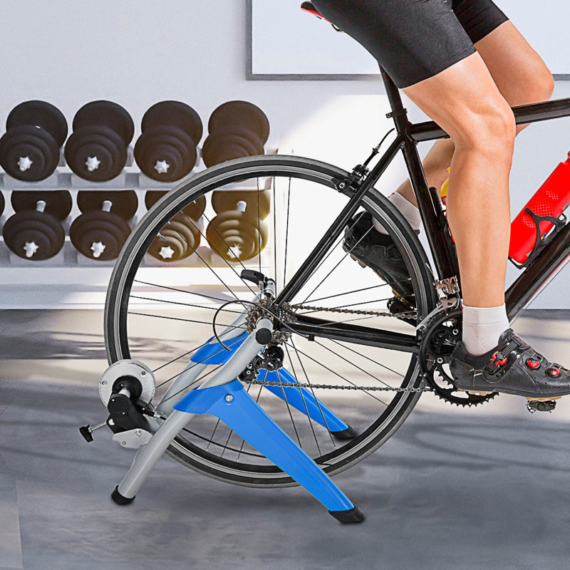 Foldable Magnetic Bike Trainer Stand - 8 Levels, for 650C-29" Wheels