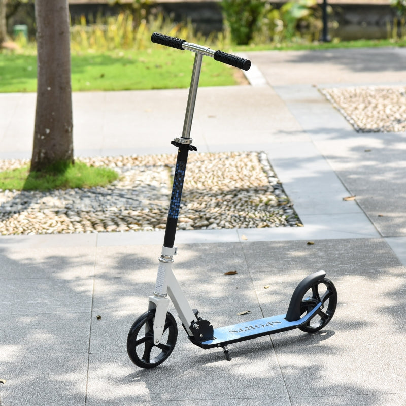 Blue Folding Kids Kick Scooter