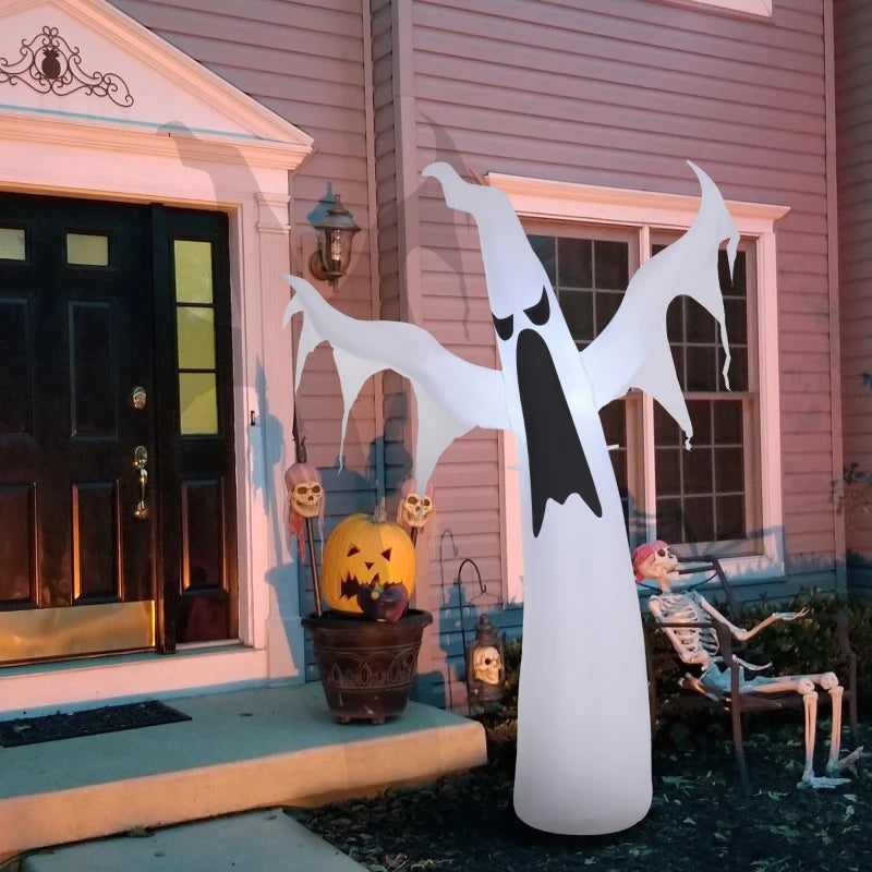 6FT LED Halloween Floating Ghost Decoration - Scary Outdoor Yard Decor