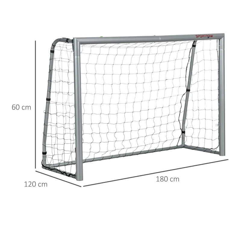 6ft x 2ft Football Goal Net - Green, Ground Stakes Included