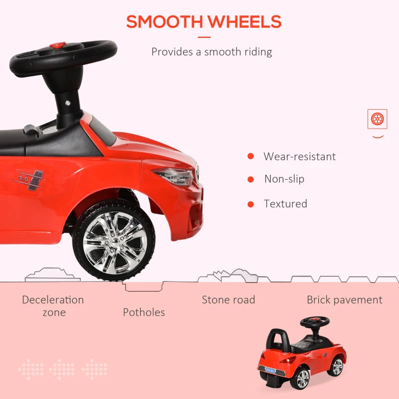 Red Baby Toddler Ride-On Sliding Car