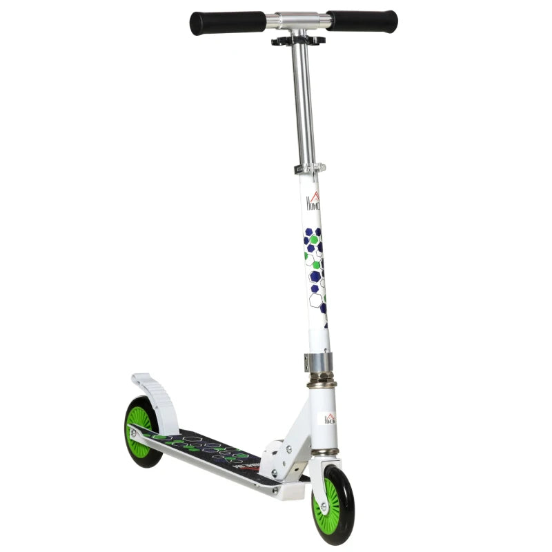 Blue Kids Height Adjustable Foldable Kick Scooter with Brake