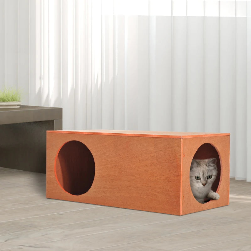 Waterproof Cat Tunnel Hideaway - Grey