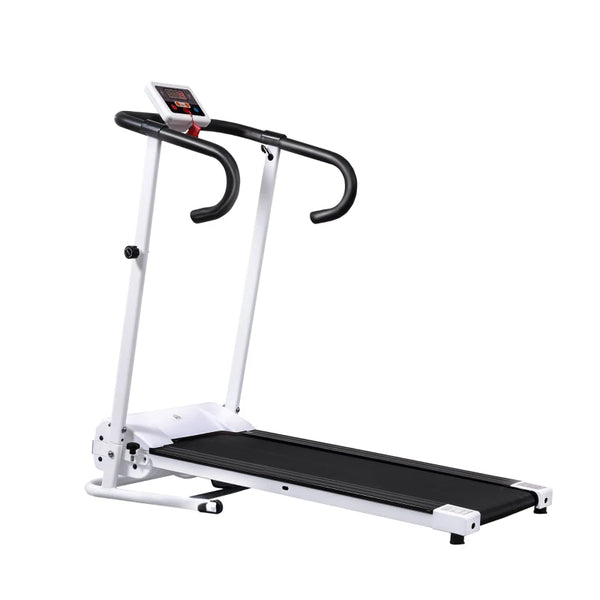 Electric Motorised Folding Treadmill - Black | 1.25HP, 1-10 km/h