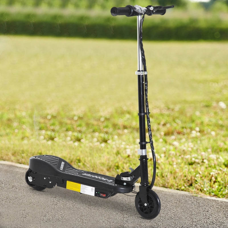 Black Folding Electric Kids Scooter, Ages 7-14