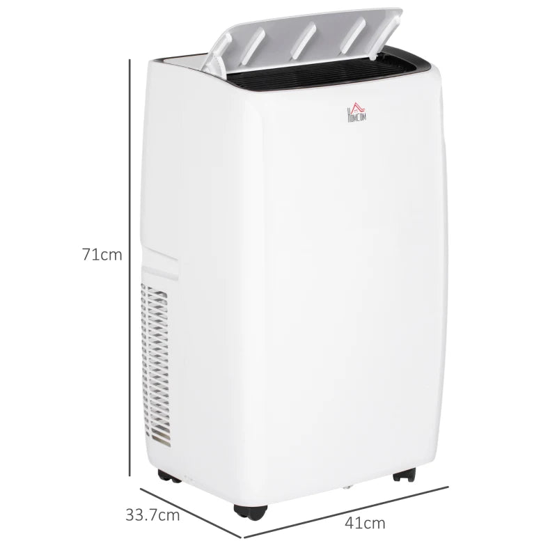 14,000 BTU Portable Air Conditioner with LED Screen - White