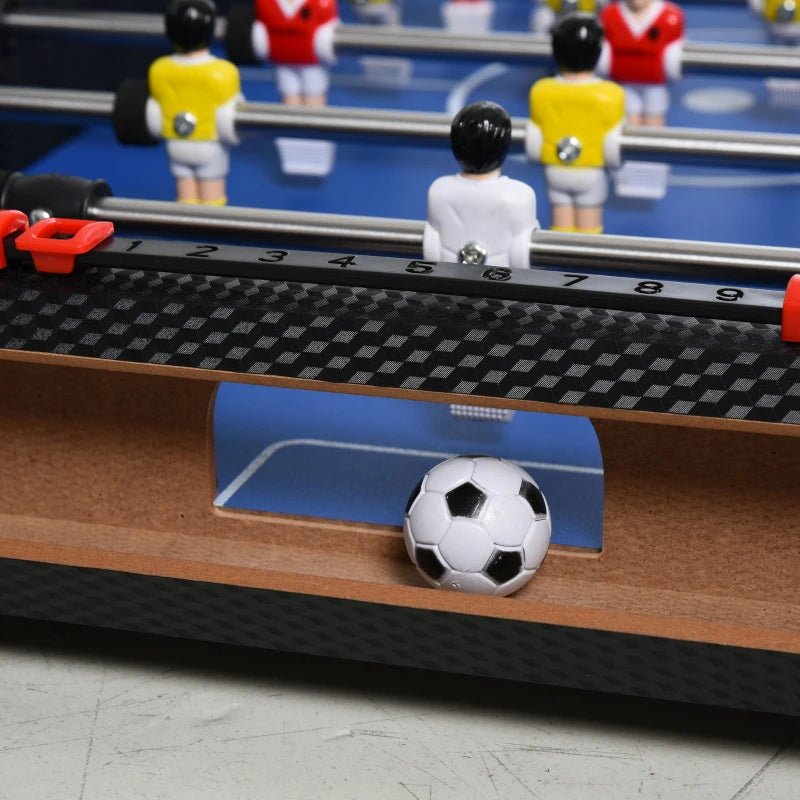 Mini Tabletop Football Gaming Table - 29 Inch, Blue