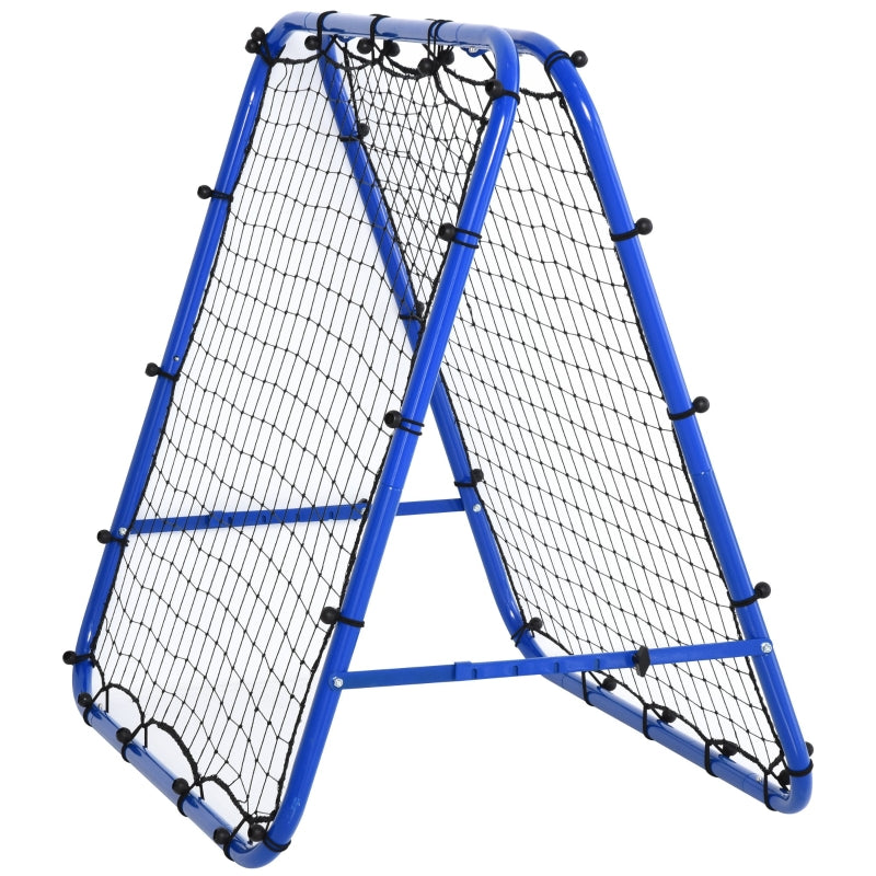 Adjustable Double-Sided Football Rebounder Net, Green