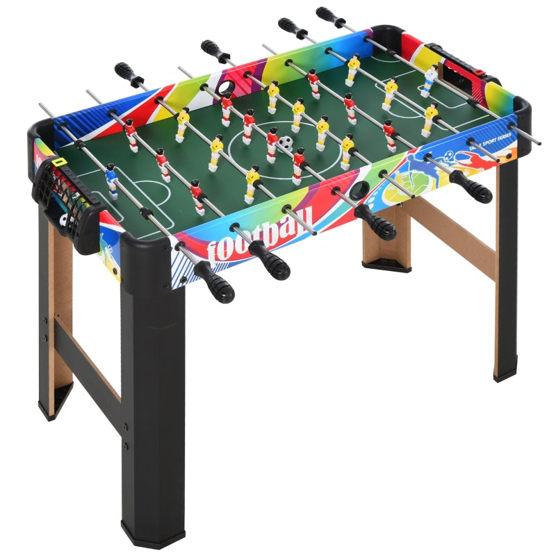 Blue Mini Foosball Table for Kids - Indoor Soccer Game