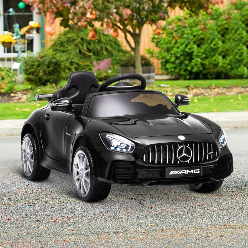 Black 12V Kids Electric Ride On Car with Remote Control & Music