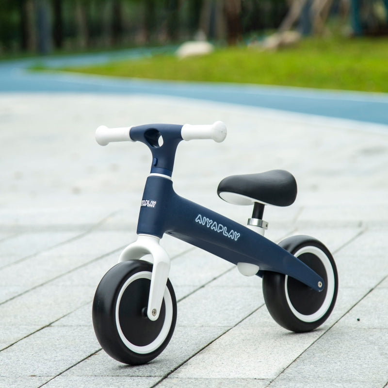 Blue Baby Balance Bike with Adjustable Seat - Ages 1.5-3