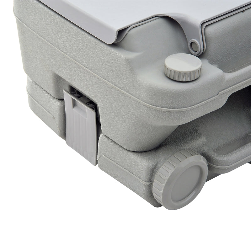 Portable 10L Grey Travel Toilet