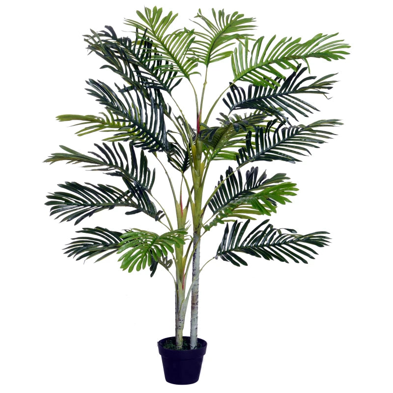 150cm Tropical Palm Tree in Green Pot - Indoor/Outdoor Decor