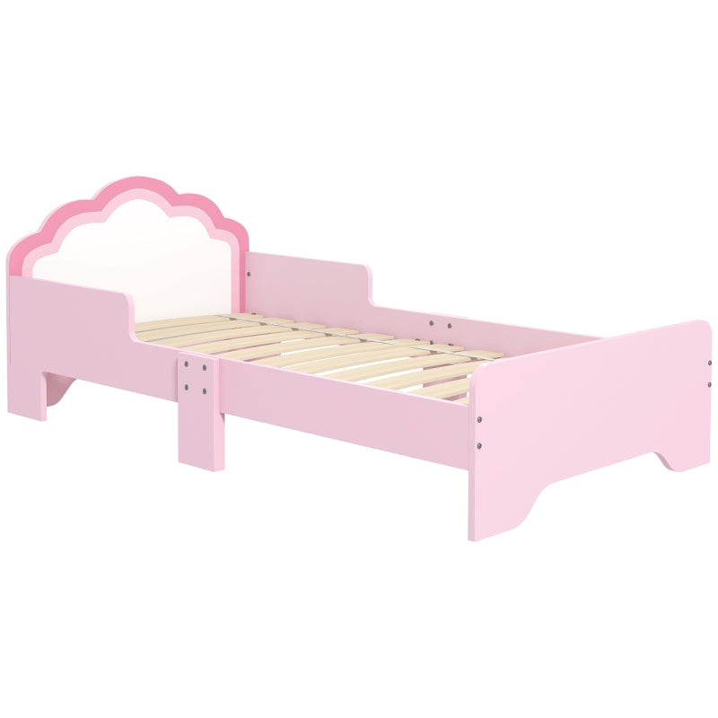 Princess Cloud Toddler Bed Frame - Pink, 143 x 74 x 55cm