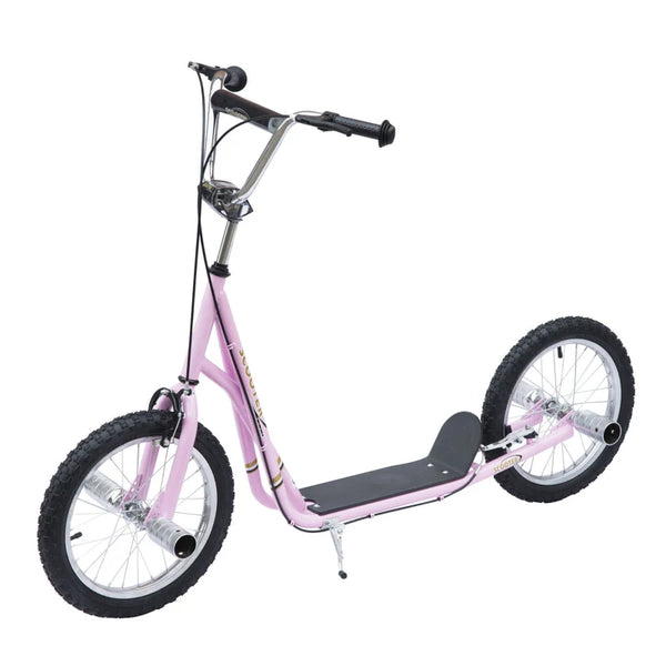 Pink Pneumatic 16" Tyres Stunt Scooter