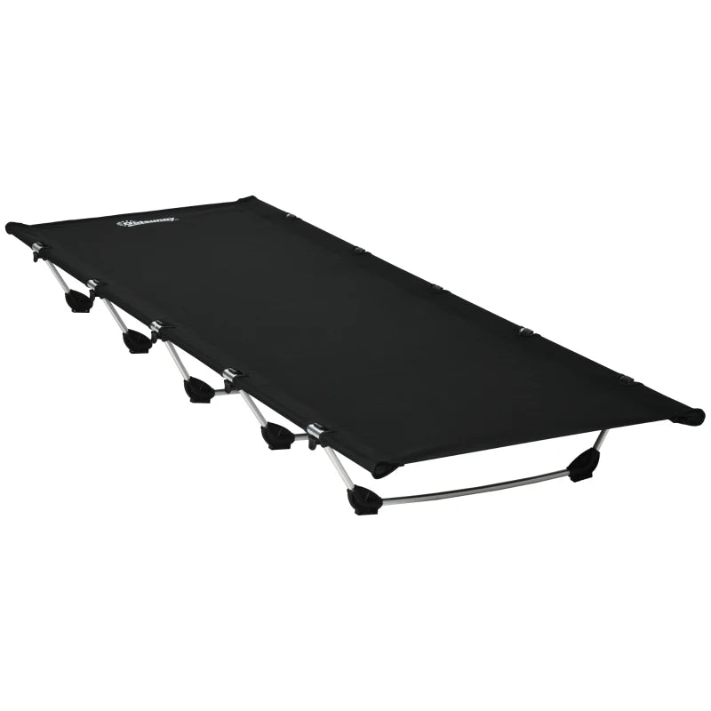 Aluminium Portable Camping Cot - Blue, 150kg Capacity