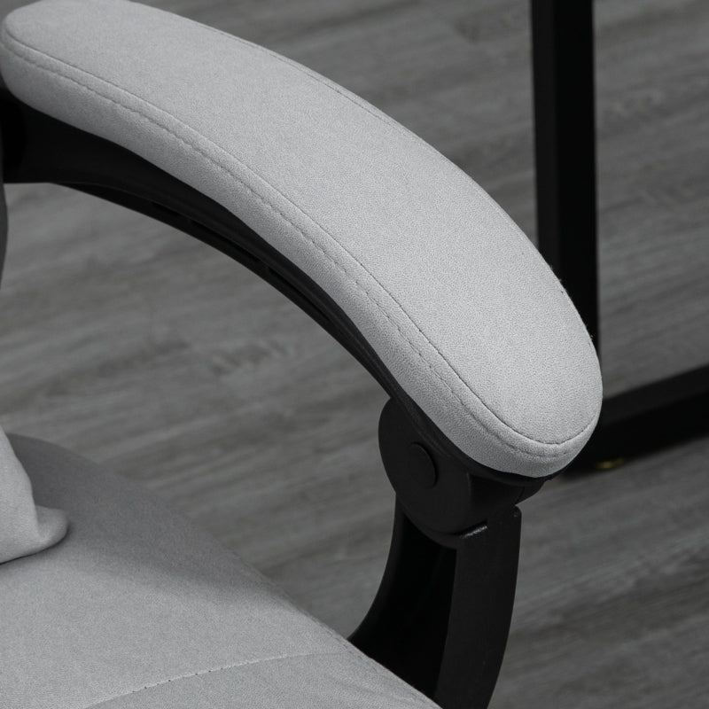 Grey Ergonomic Office Chair with Massage and Heating