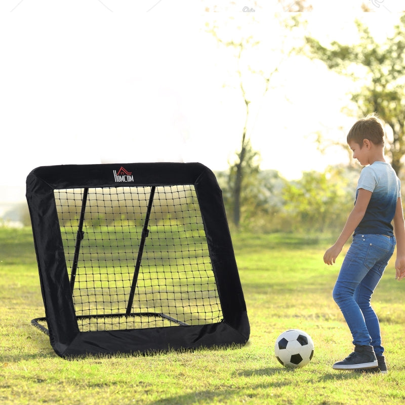 Black Adjustable Football Training Target Goal