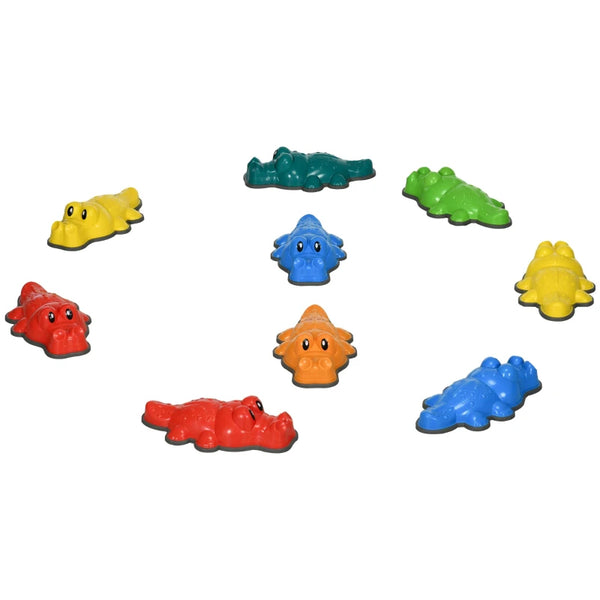 9PCs Crocodile Kids Stepping Stones Set - Anti-Slip Balance River Stones