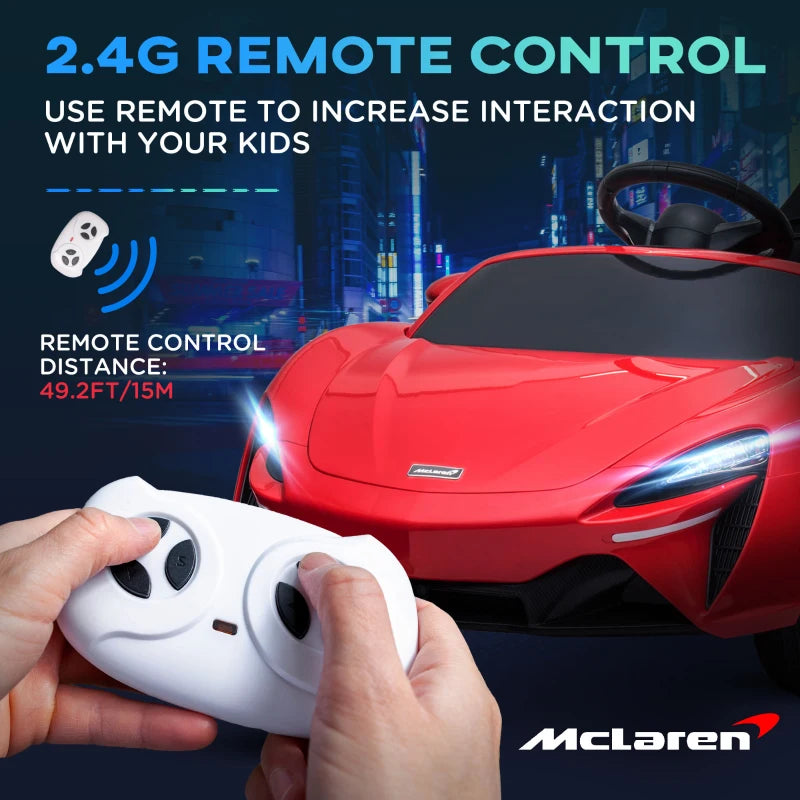 Red Kids Electric Ride-On Car with Remote Control