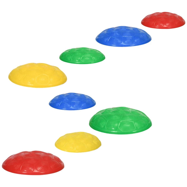 Colorful Kids Stepping Stones Set with Non-Slip Mats