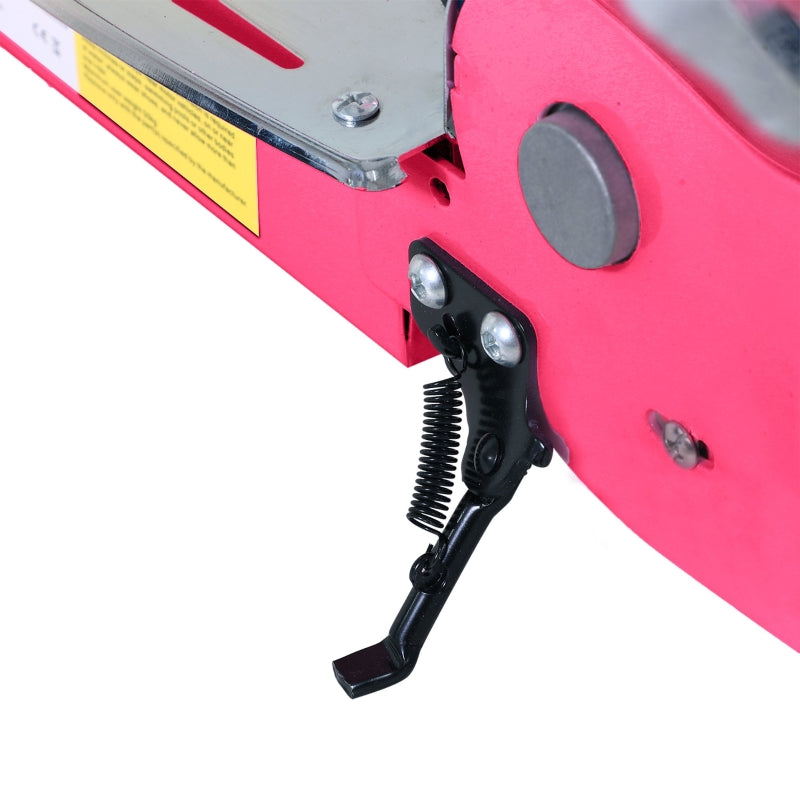 Foldable Pink Electric Scooter with Rechargeable Battery