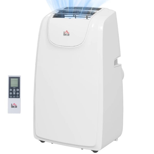 Portable 12,000 BTU White Air Conditioner