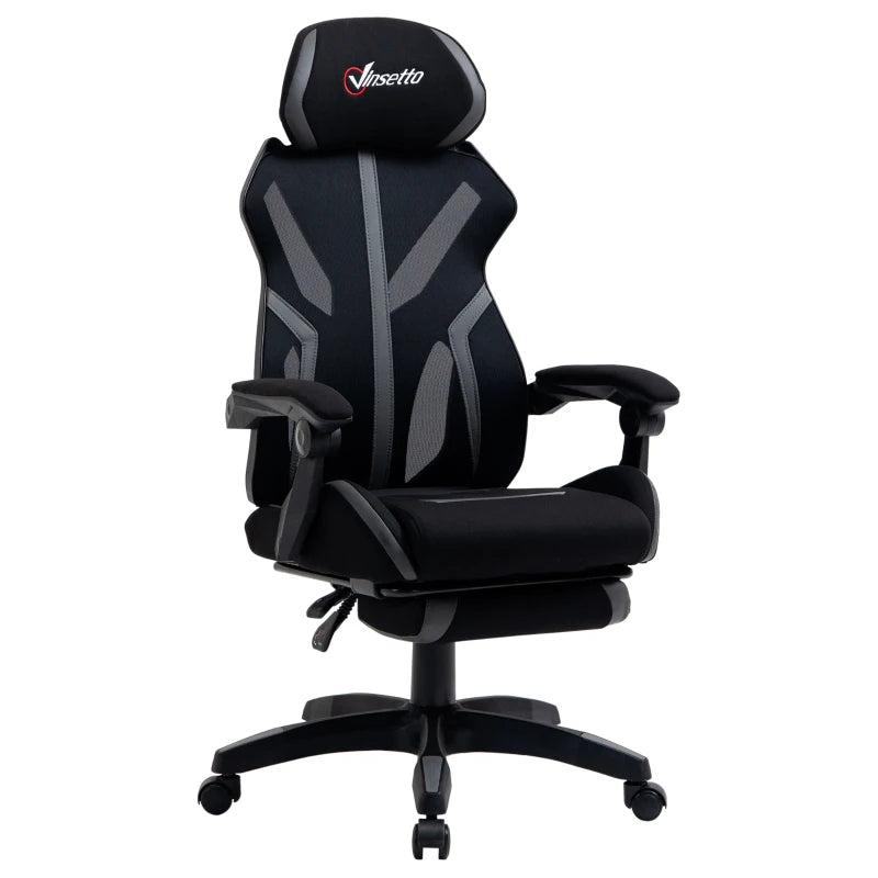 Mesh Office Chair with Footrest & Lumbar Support