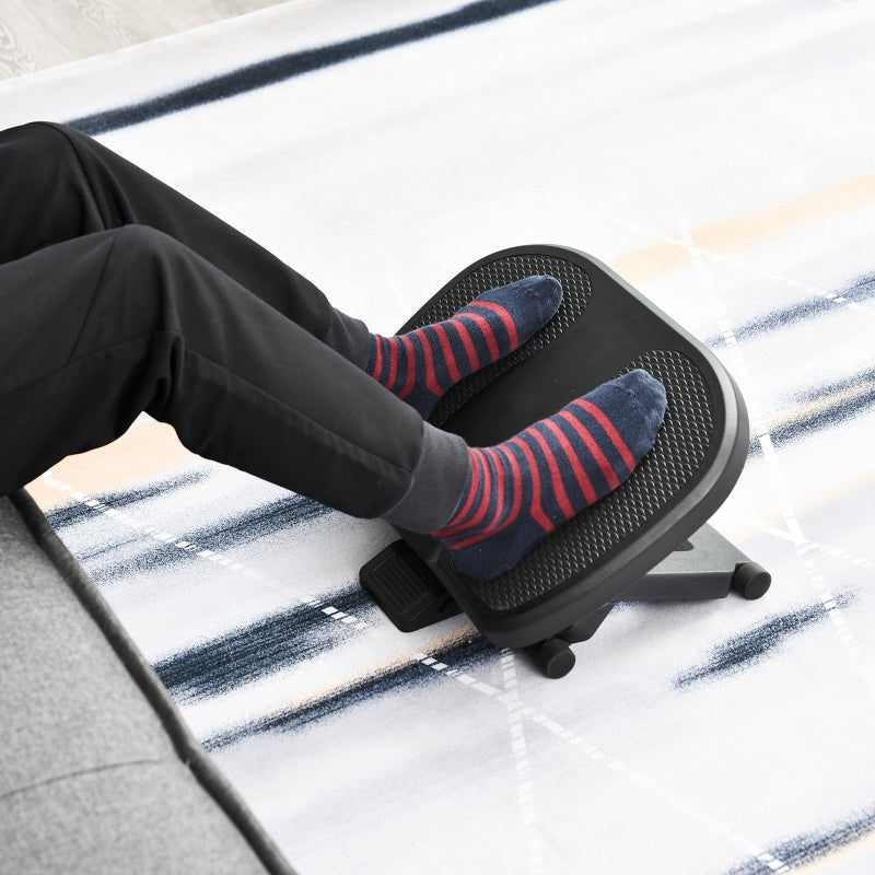 Adjustable Footrest for Improved Office Posture