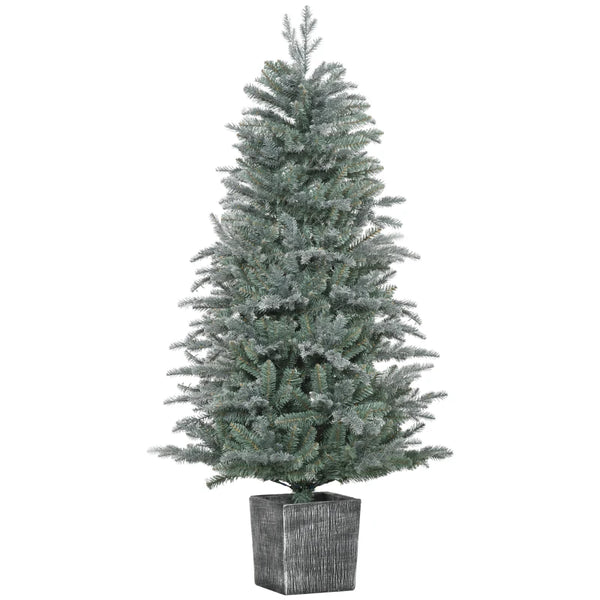 5ft Realistic Green Christmas Tree with Pot Stand - 1140 Tips