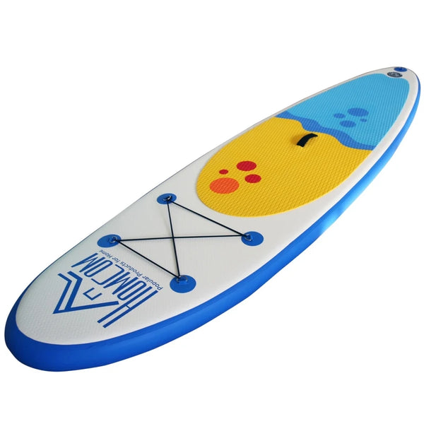 10ft Blue Inflatable Stand Up Paddle Board Kit - Non-Slip SUP with Accessories