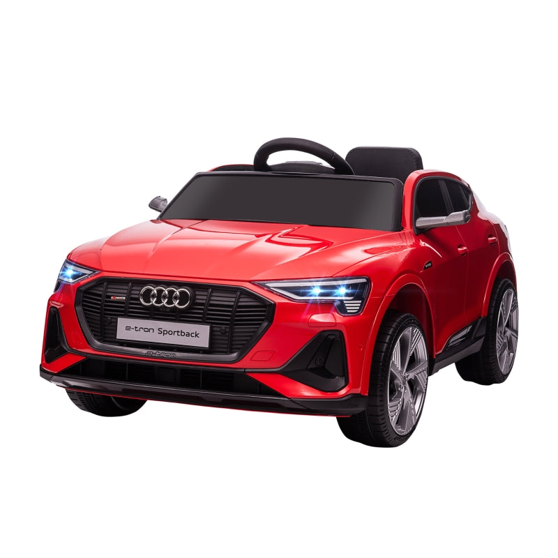 Red Audi E-tron 12V Kids Electric Ride On Car with Remote Control