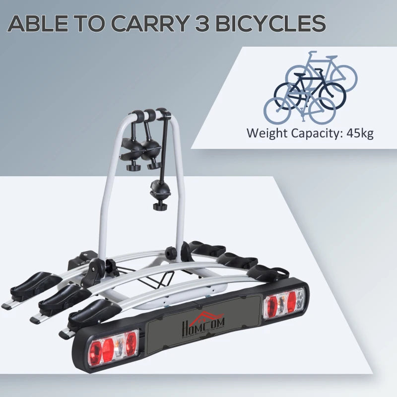 Black Rear Bike Carrier Rack