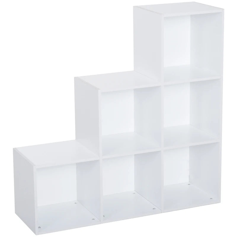 White 3-Tier Cube Storage Cabinet Organizer