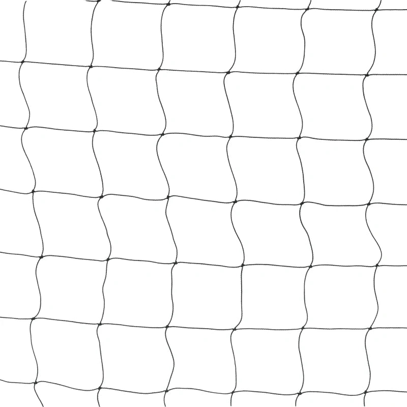 6ft x 2ft Football Goal Net - Green, Ground Stakes Included