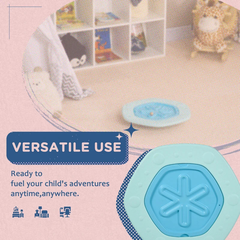 Blue Kids Balance Board with Wobble Ball