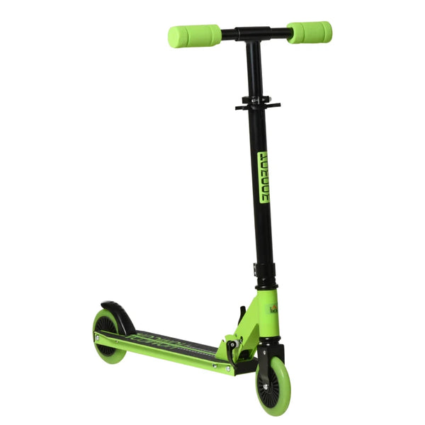 Blue Foldable Kids Kick Scooter with Adjustable Height Brake