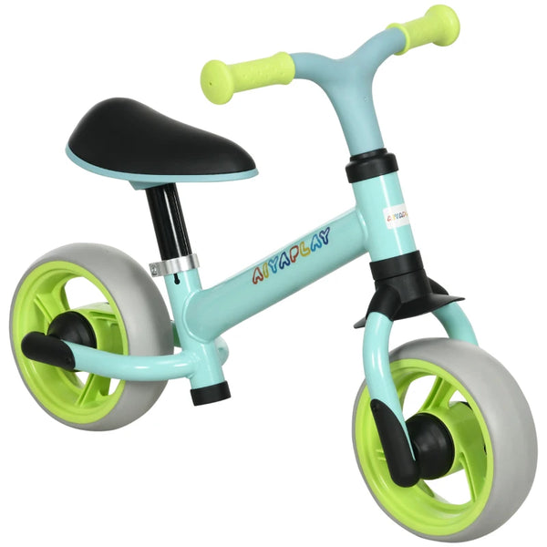 Green 8" Kids Balance Bike with Adjustable Seat and EVA Wheels