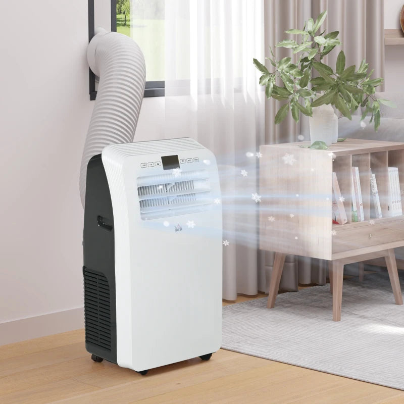 12,000 BTU White Portable Air Conditioner - 3 Modes