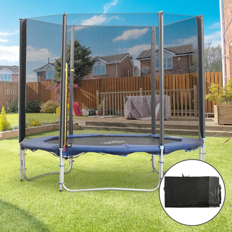 8ft Black Trampoline Safety Net